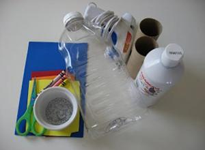 Как сделать ракету из пластиковых бутылок